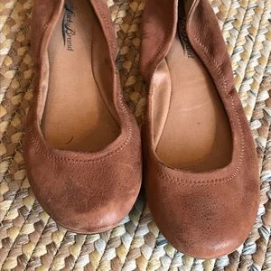 Lucky Brand brown flats